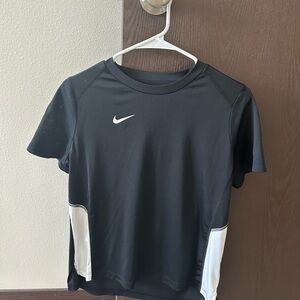 Nike Black and White Athletic T-Shirt